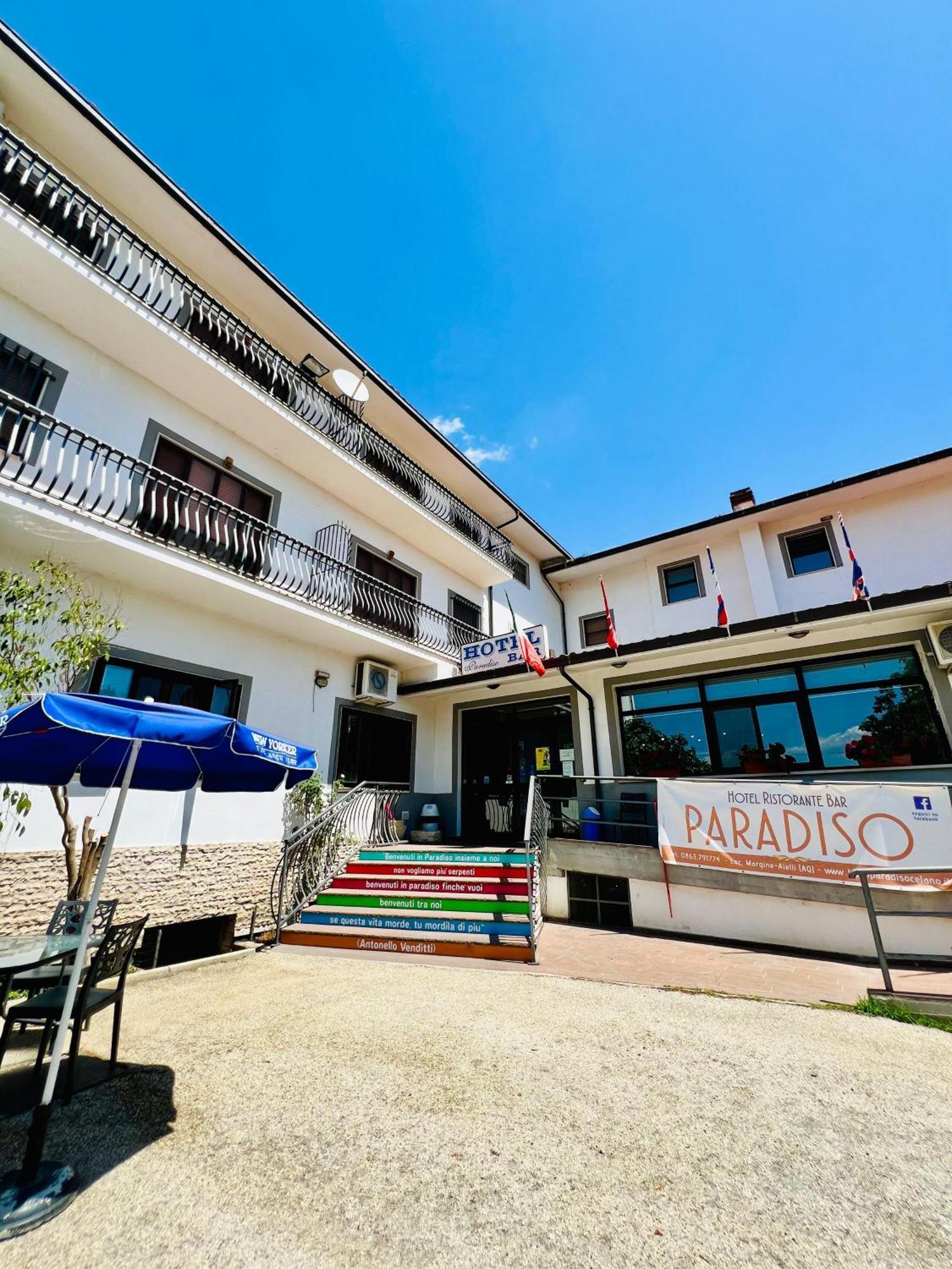 Hotel Paradiso Celano Bagian luar foto